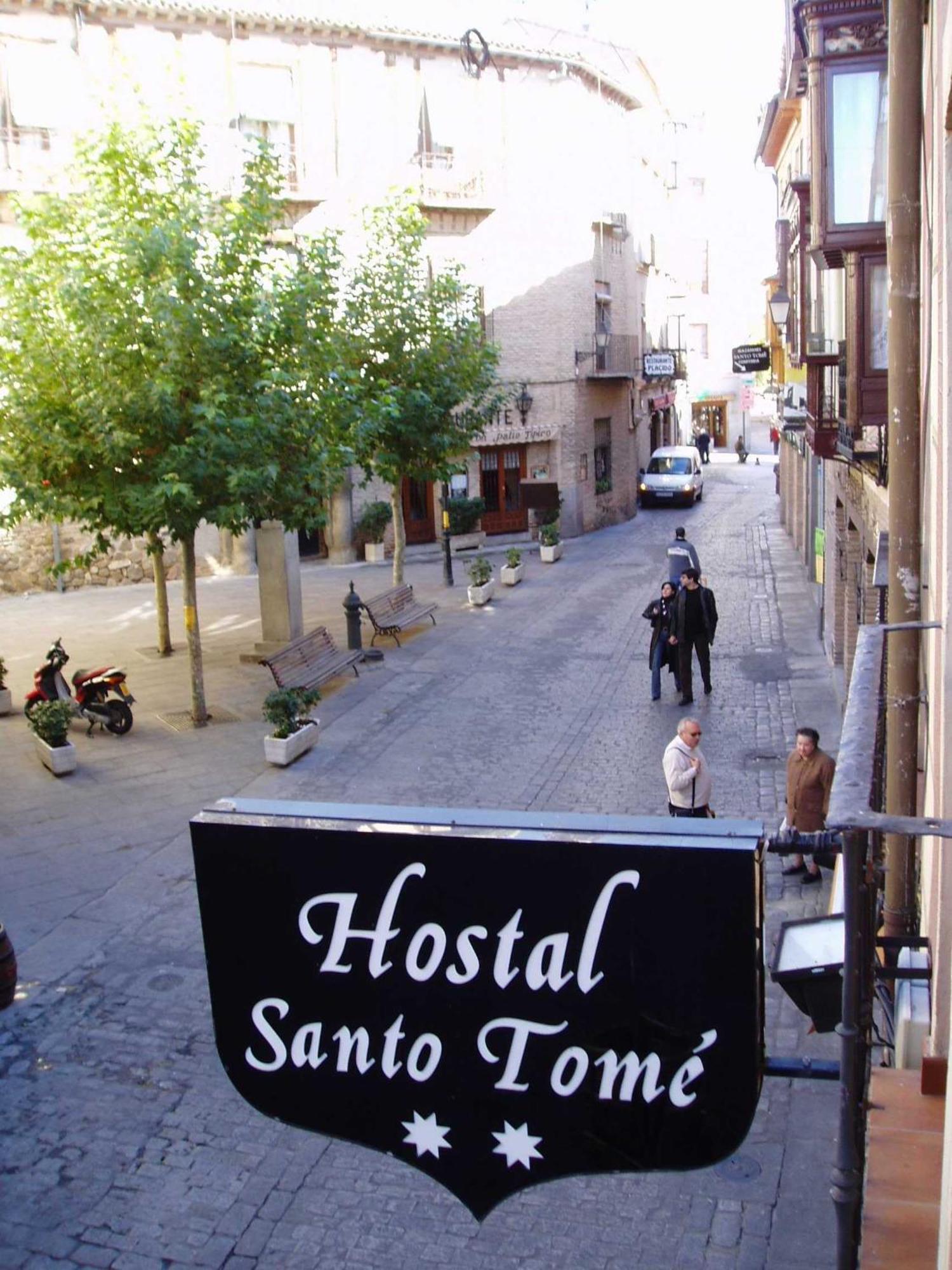 Hostal Santo Tome Toledo Zewnętrze zdjęcie