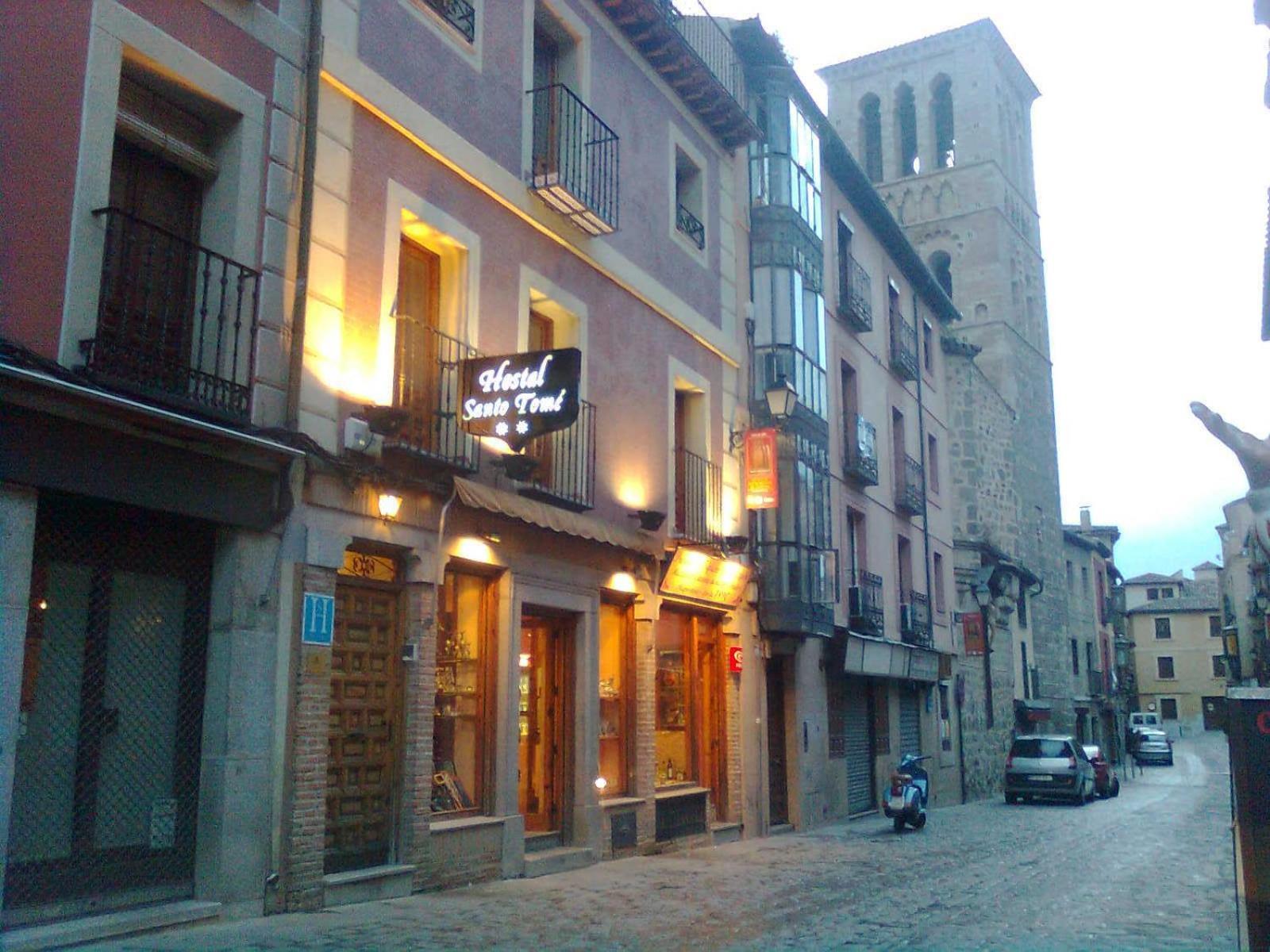 Hostal Santo Tome Toledo Zewnętrze zdjęcie